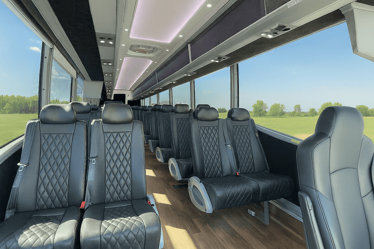 coach bus in Spokane Valley