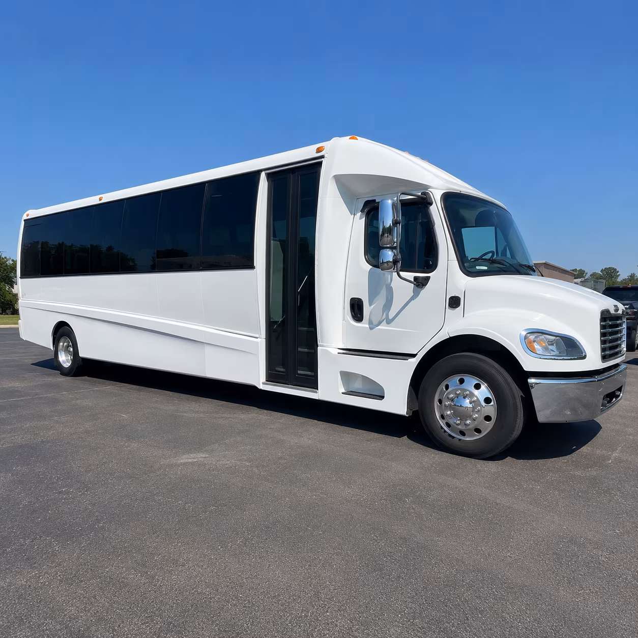 large scale corporate shuttle buses for spokane valley industrial and logistics companies