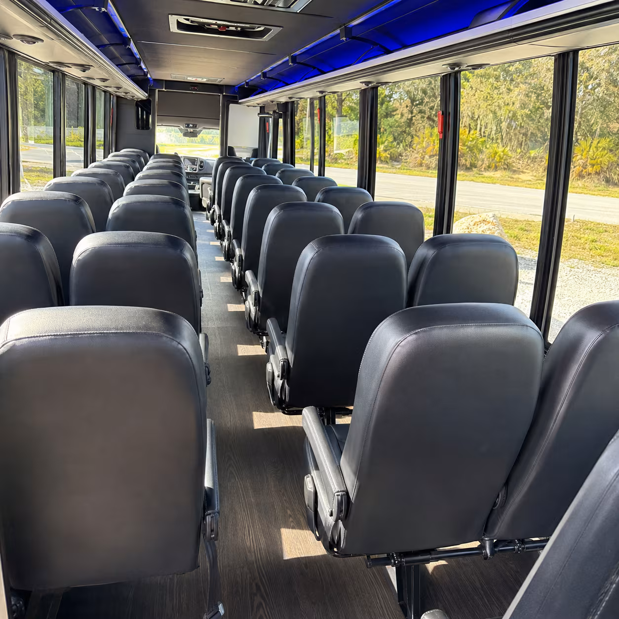 minibus interior
