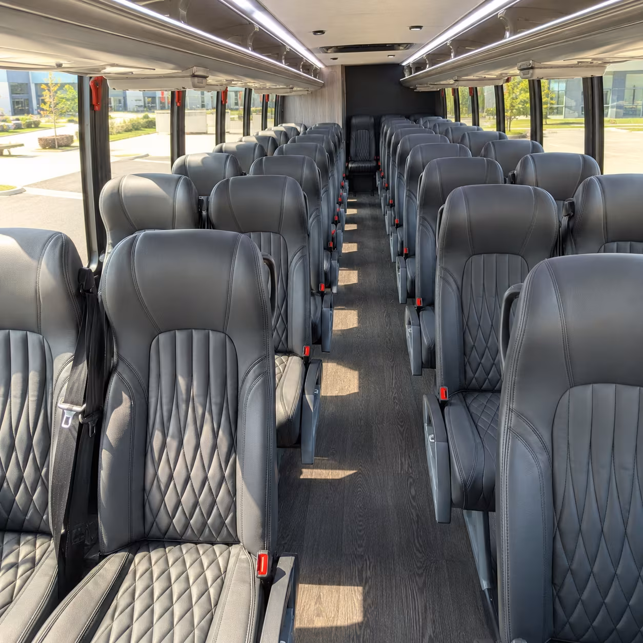 spokane valley 25 passenger minibus inside