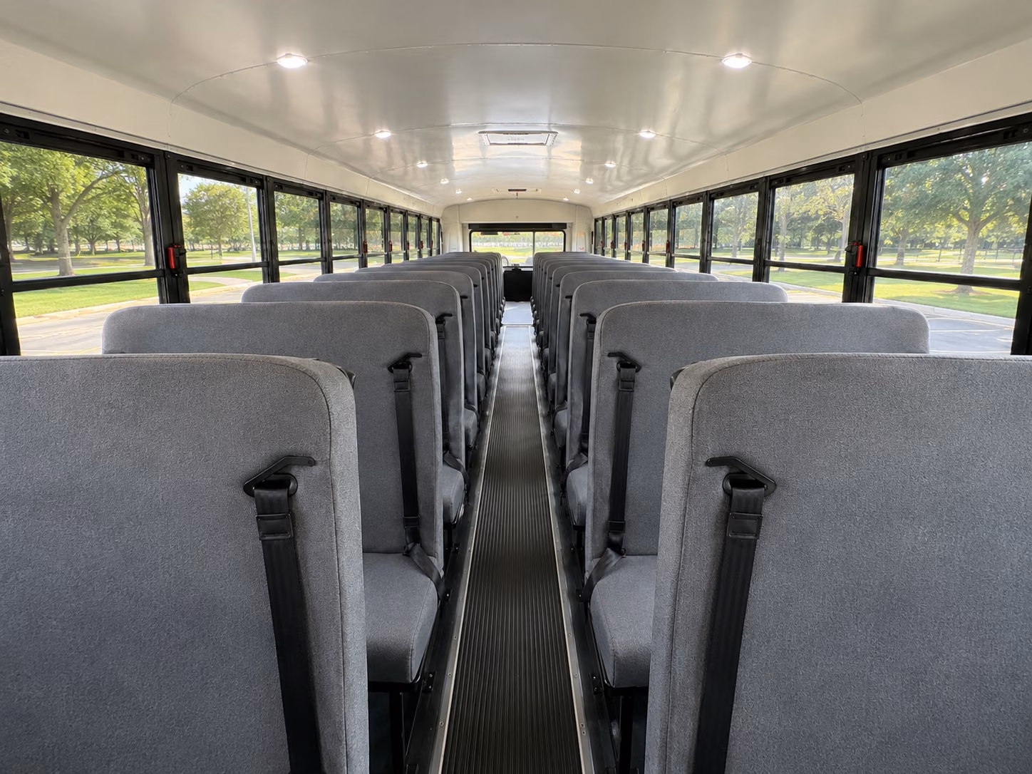 spokane valley school bus interior