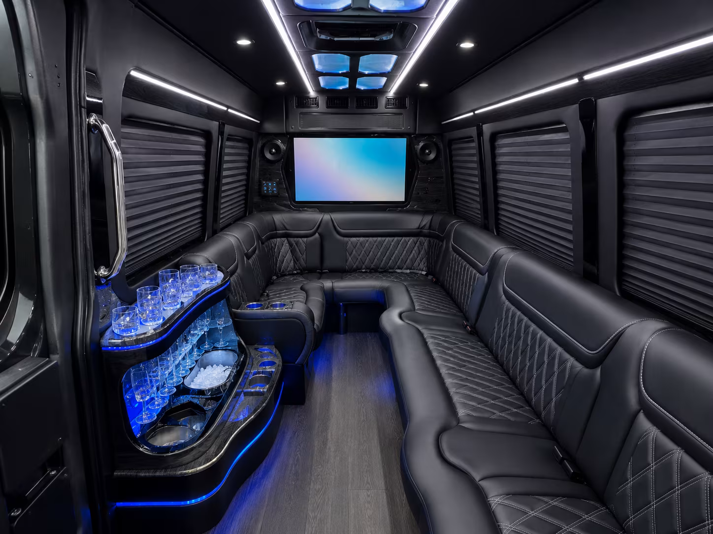 spokane valley sprinter limousine inside