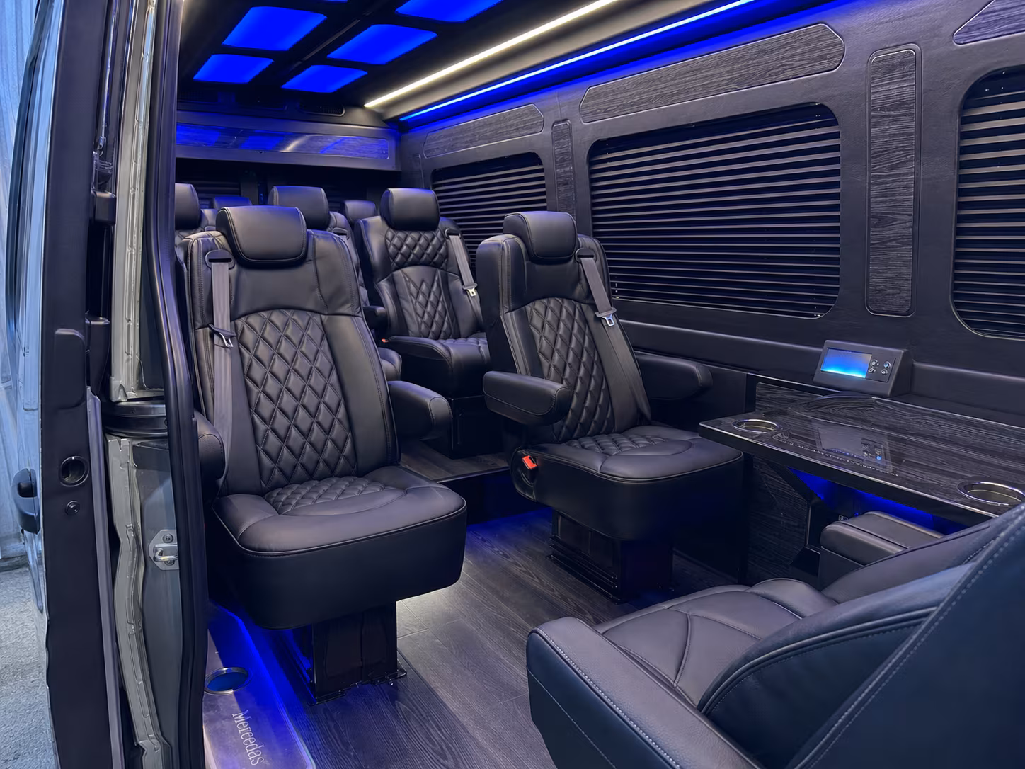 sprinter van transportation for groups and events across spokane valley